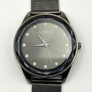 Black Geneva Men's Watch